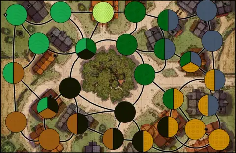 town square